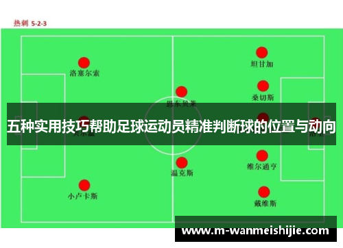 五种实用技巧帮助足球运动员精准判断球的位置与动向